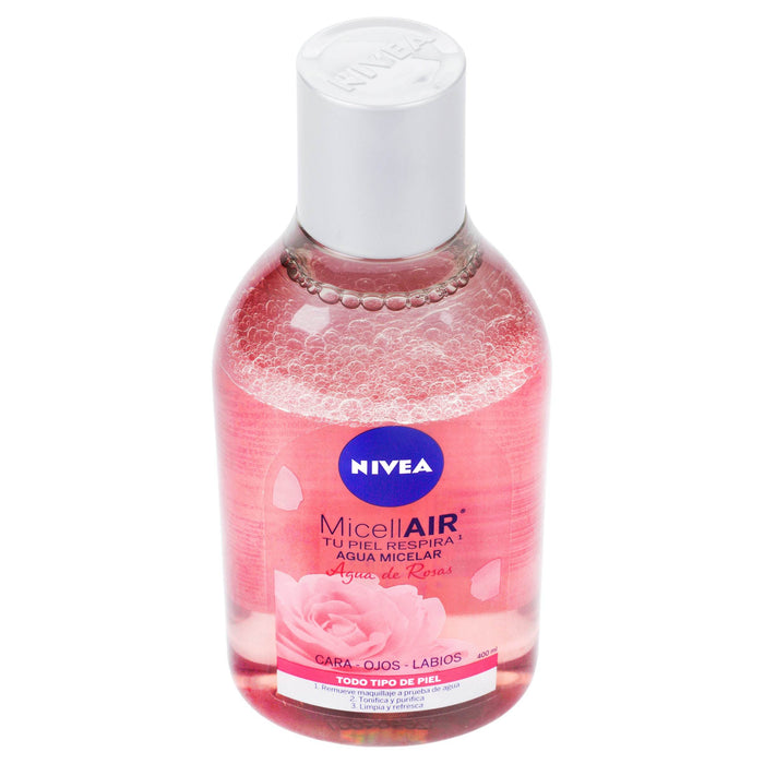Nivea Agua Micelar Micellair Agua De Rosas Frasco Con 400Ml - WeCare Pharma