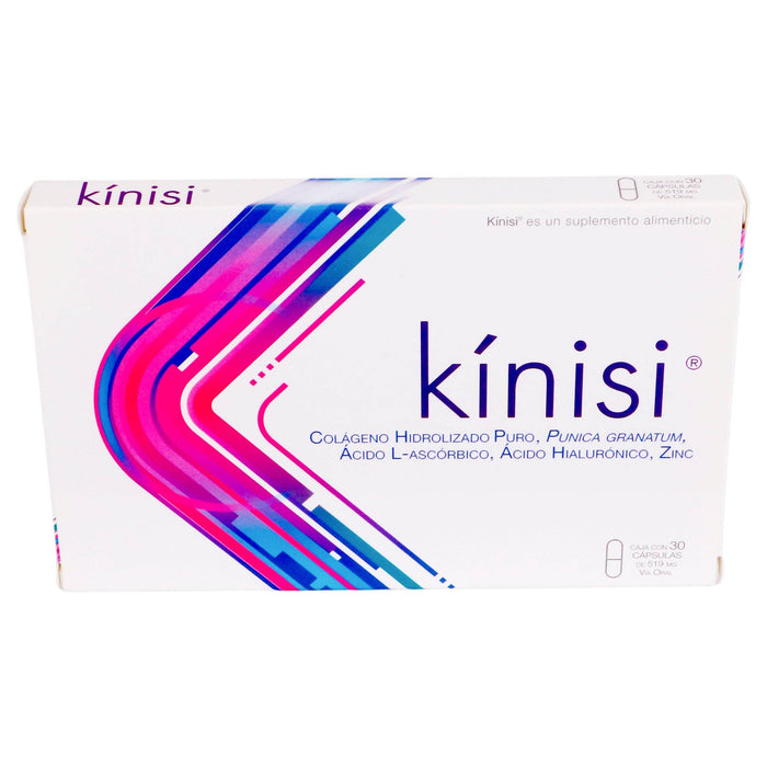 Kinisi 514Mg Con 30 Capsulas (Colageno/Punica Granatum/Ac Ascorbico/Ac Hialuronico) - WeCare Pharma
