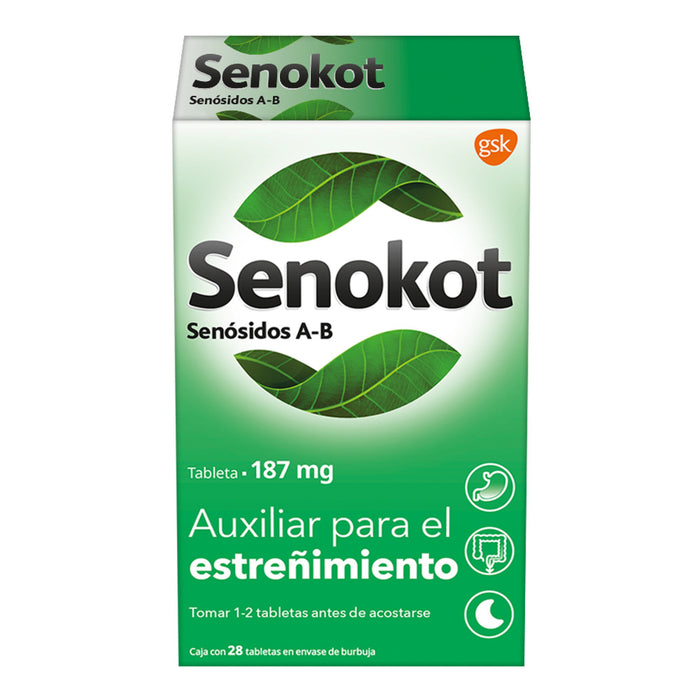 Senokot 8.6Mg Con 28 Tabletas (Senosidos A-B) 3 - 7501065013798