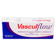 Vasculflow 250Mg/225Mg/25Mg Con 20 Tabletas (Dobesilato De Calcio/Diosmina/Hesperidina) - WeCare Pharma