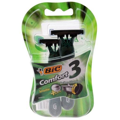 Rastrillo Bic Comfort 3 Action Con 2 - WeCare Pharma