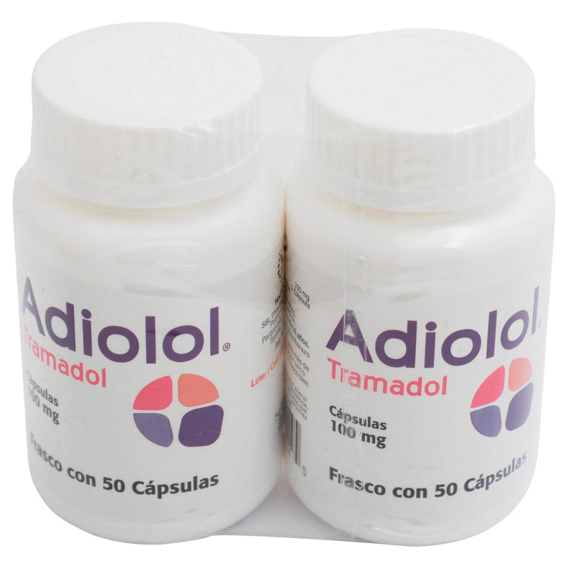 Adiolol 100Mg Con 100 Duo Pack Capsulas (Tramadol) - WeCare Pharma