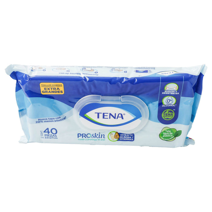 Toallitas Húmedas Tena Adulto Con 40 - WeCare Pharma