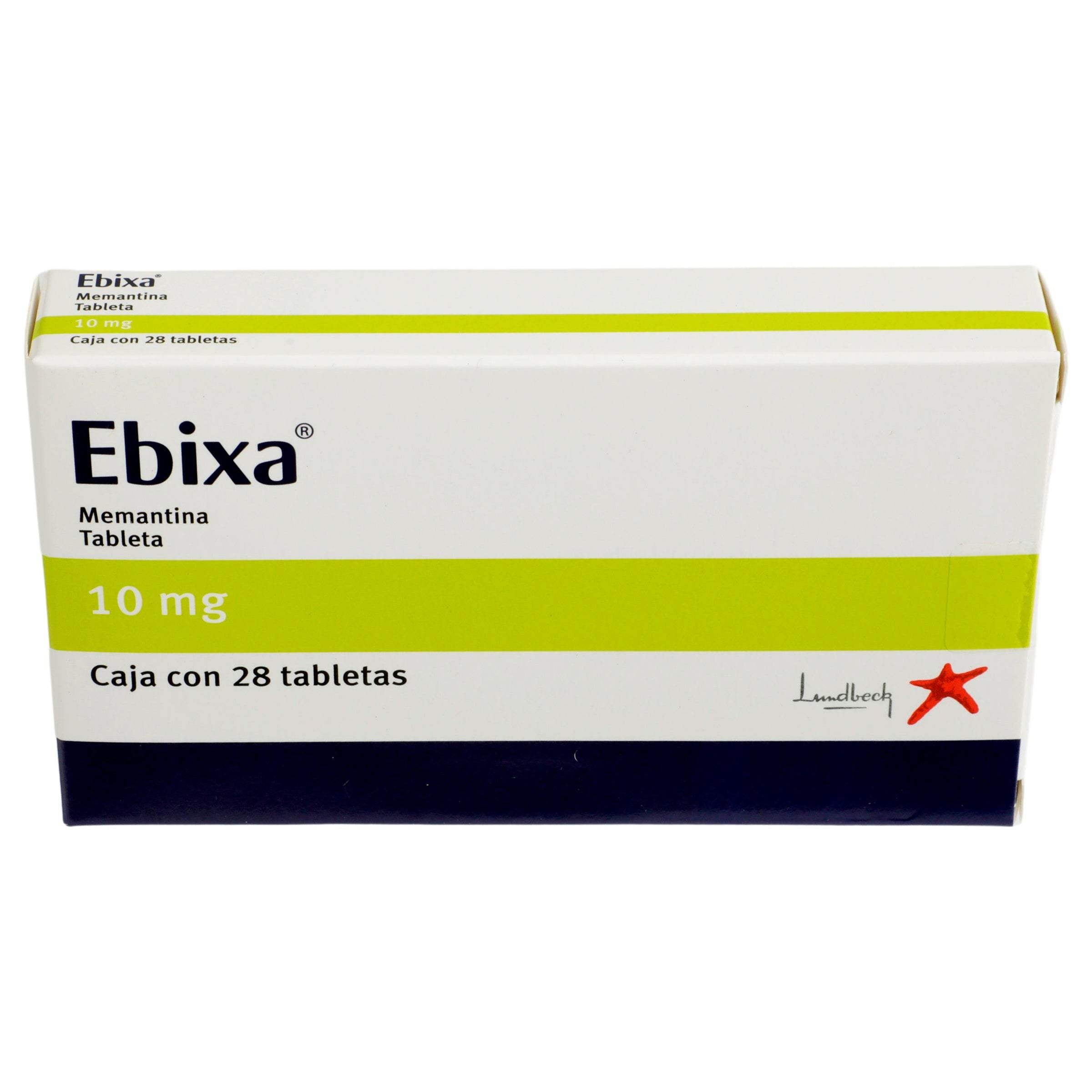 Ebixa 10Mg Con 28 Tabletas (Memantina) — WeCare Pharma