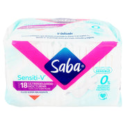 Toallas Saba Sensiti-V Nocturnas Con 18 - WeCare Pharma