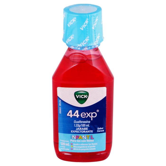 Vick 44 Inf Jarabe 1.33G/100Ml 120Ml (Guiafenesina) - WeCare Pharma