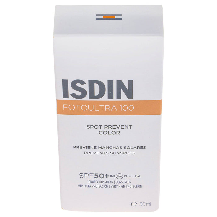 Isdin Foto Ultra 100 Spot Prevent Fusion Fluid Color Fps50 50Ml - WeCare Pharma