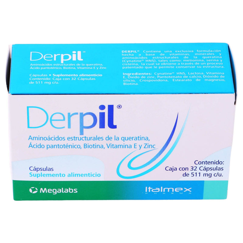 Derpil 511Mg Con 32 Capsulas (Sup Alim) - WeCare Pharma