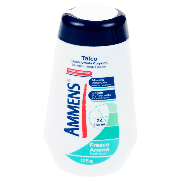 Talco Ammens Fresco Aroma 125G - WeCare Pharma