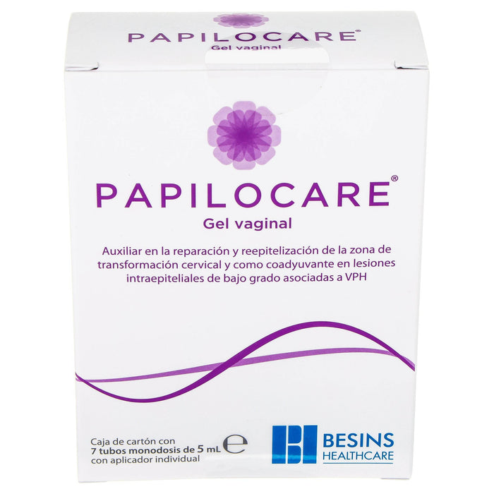 Papilocare Gel Vaginal Con 7 Tubos Monodosis - WeCare Pharma