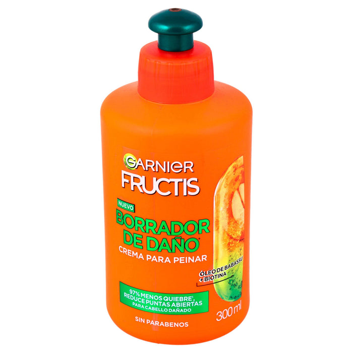Crema Para Peinar Garnier Borrador De Daño 300Ml - WeCare Pharma