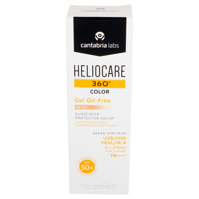 Cantabria Heliocare 360 Color Gel Oil Free Beige Fps50 50Ml 3 - 8470001873590