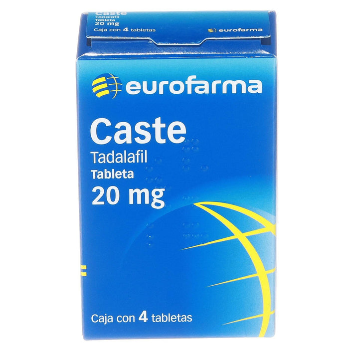 Caste (Tadalafil) Tabletas 20Mg Con 4 - WeCare Pharma