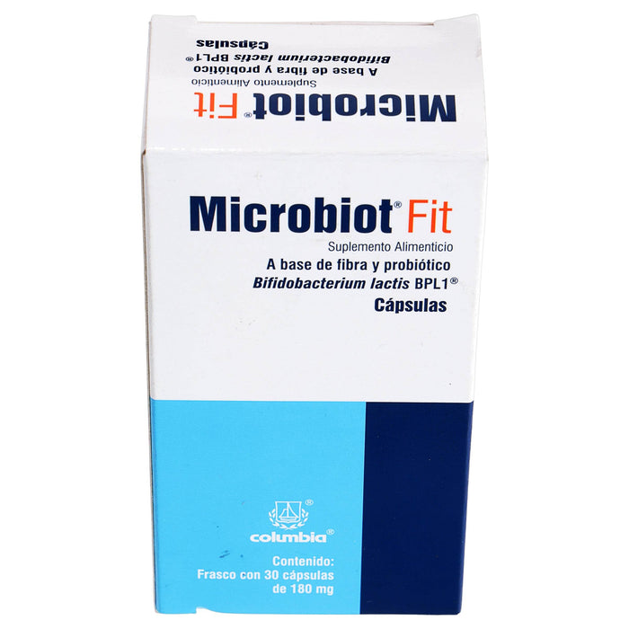Microbiot Fit 180Mg Con 30 Capsulas (Bifidobaterium Lactis Bpl1) - WeCare Pharma