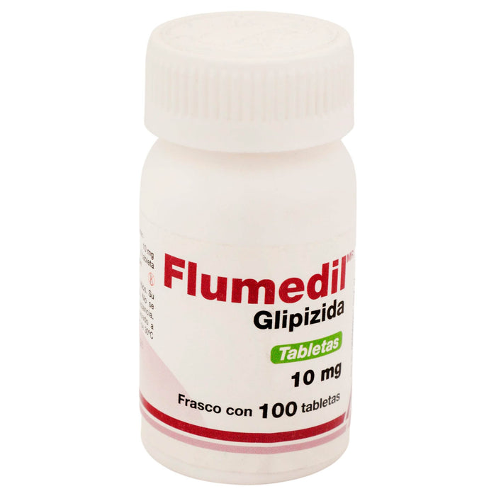 Flumedil (Glipizida) Tabletas 10Mg Con 100 - WeCare Pharma