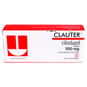 Clauter 100Mg Con 30 Tabletas (Cilostazol) - WeCare Pharma