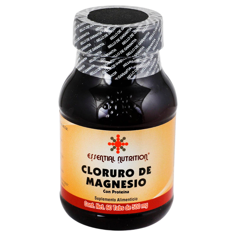 Cloruro De Magnesio 500Mg Con 60 Essential Nutrition Tabletas - WeCare Pharma