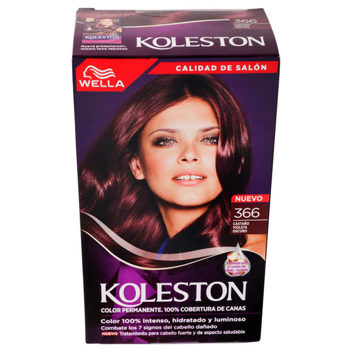 Tinte Koleston Castaño Violeta Oscuro 366 - WeCare Pharma