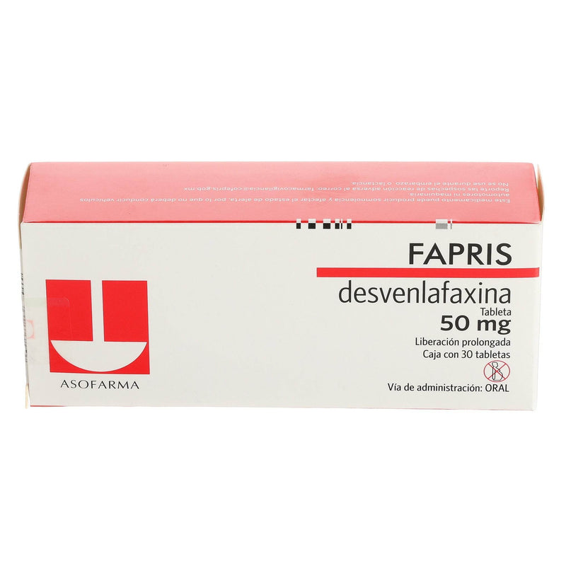 Fapris 50Mg Con 30 Tabletas (Desvenlafaxina) - WeCare Pharma