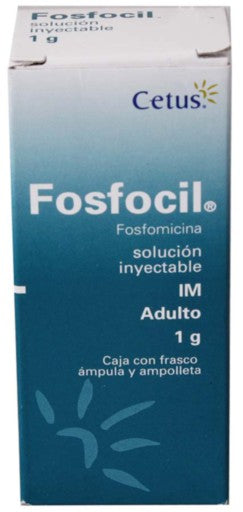 Fosfocil Im 1G/4Ml Con 1 Ampulas (Fosfomicina) 3 - 7501314701711