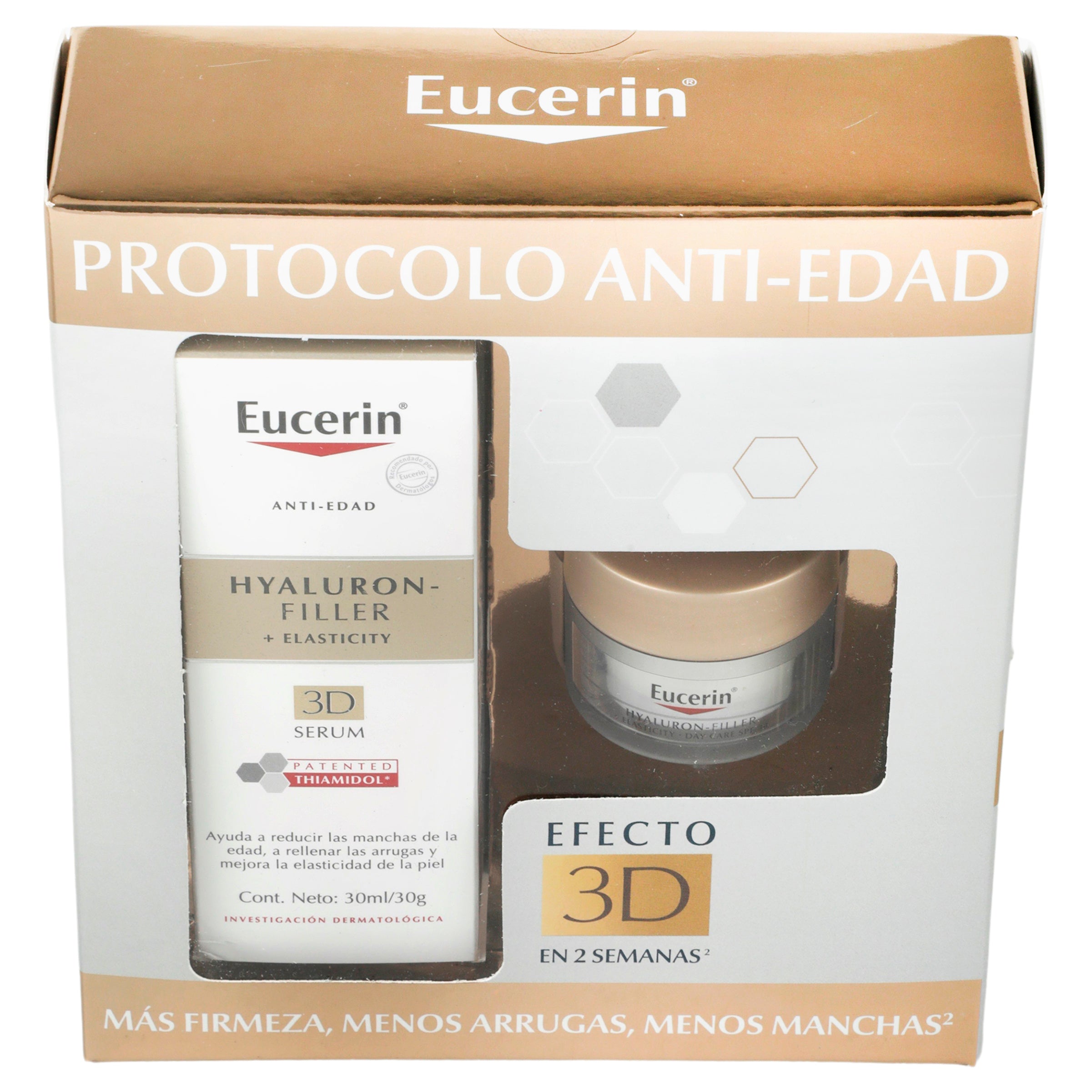 Eucerin Kit Elasticity Serum 30Ml Crema De Dia 3 - 7501054555629