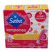 Tampones Saba Regular V-Compacto Con 10 - WeCare Pharma