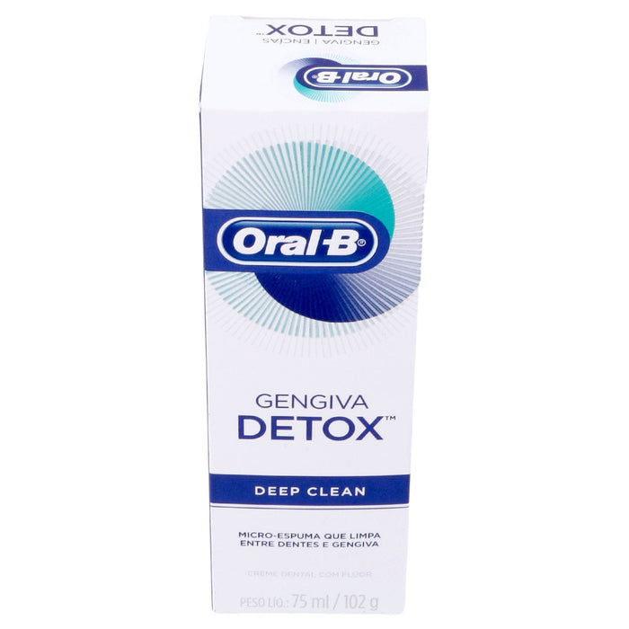 Pasta Encias Detox Oral B 75Ml - WeCare Pharma