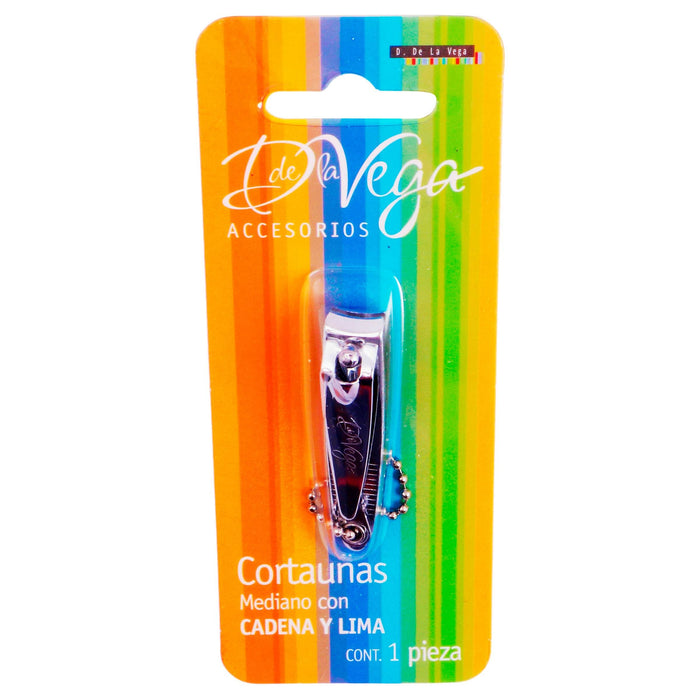 Corta Uñas De La Vega Mediano Lima Con 1 - WeCare Pharma