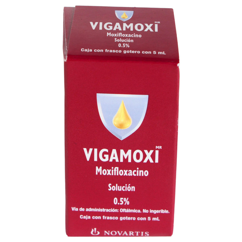 Vigamoxi Gotas 0.5% 5Ml (Moxifloxacino) - WeCare Pharma