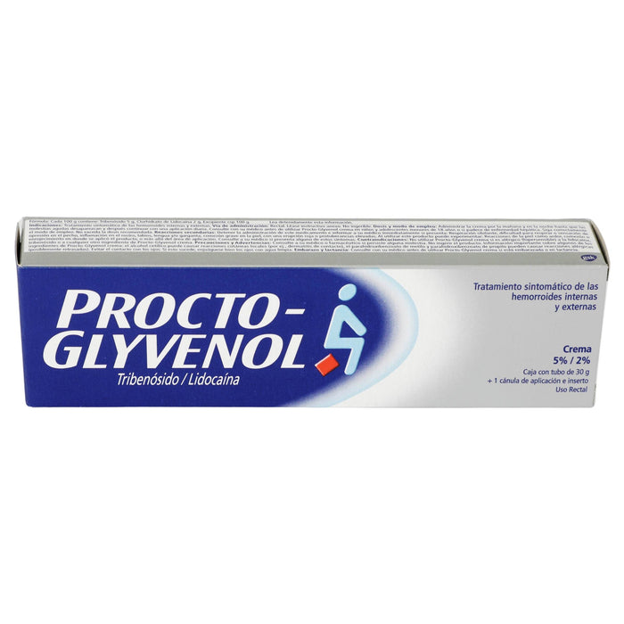 Procto-Glyvenol Crema 5%/2% 30G (Tribenosido/Lidocaina) - WeCare Pharma