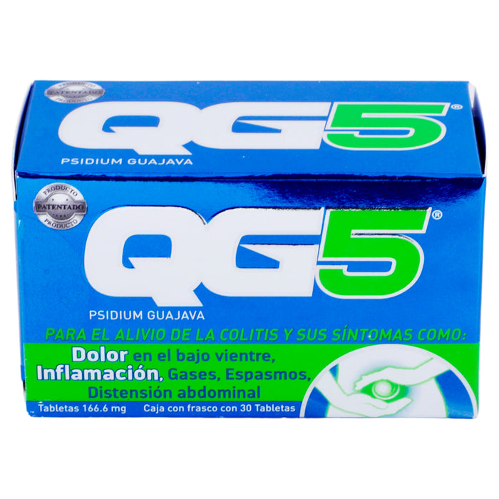 Qg5 166.6Mg Con 30 Tabletas (Psidium Guajava) 3 - 650240011139