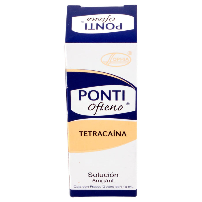 Ponti Ofteno Gotas 5Mg/Ml 10Ml (Tetracaina) - WeCare Pharma