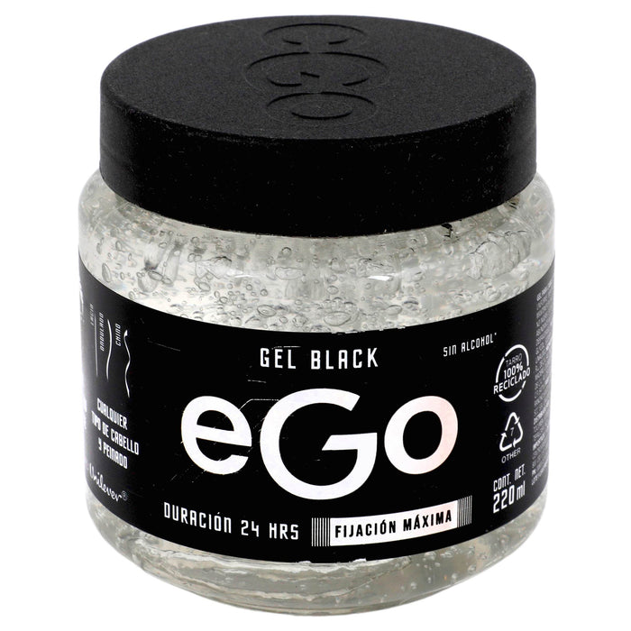 Gel Ego Black Max Fijación 220Ml - WeCare Pharma