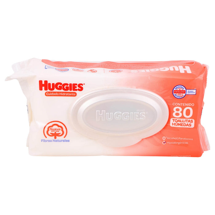 Toallitas Humedas Huggies Cuidado Hidratante Con 80 - WeCare Pharma