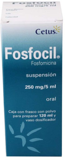 Fosfocil Suspensión 250Mg/5Ml 120Ml (Fosfomicina) 3 - 7501314701704