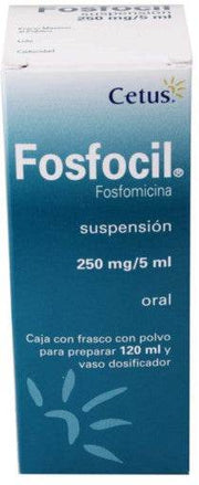 Fosfocil Suspensión 250Mg/5Ml 120Ml (Fosfomicina) - WeCare Pharma