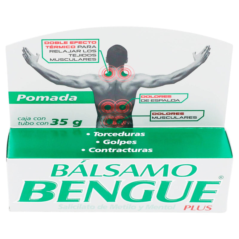 Bengue Plus Balsamo 35G (Salicilato De Metilo/Mentol) - WeCare Pharma