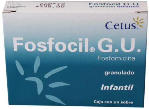 Fosfocil Gu Sobre Granulado 2G (Fosfomicina) 3 - 7501314701797