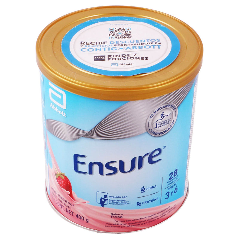 Ensure Polvo 400G Fresa (Suplemento Alimenticio) - WeCare Pharma