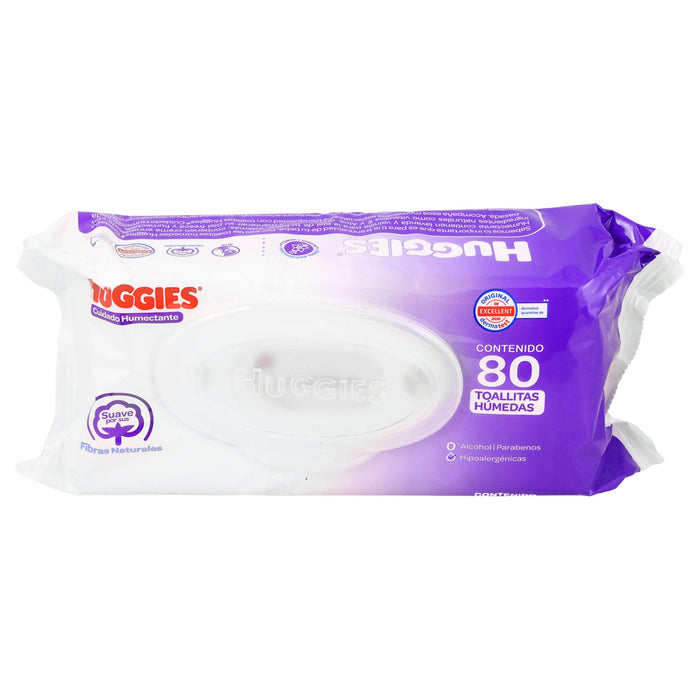 Toallitas Humedas Huggies Cuidado Humectante Con 80 - WeCare Pharma