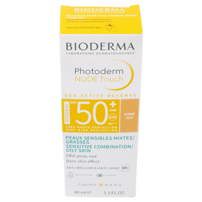 Bioderma Photoderm Nude Touch Tono Claro Fps5040Ml 3 - 3701129803448