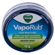 Vick Vaporub Lata 12G (Alcanfor/Mentol/Eucalipto) - WeCare Pharma