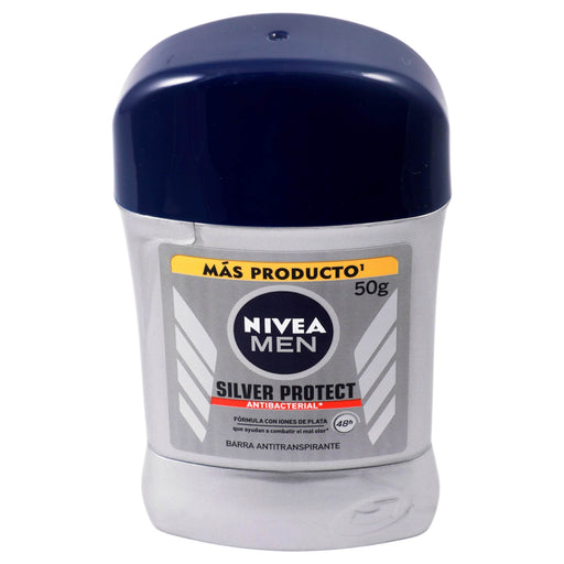 Desodorante Nivea Men Silver Protec Con 50G - WeCare Pharma