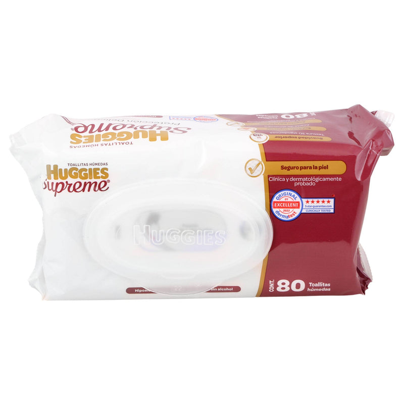 Toallitas Humedas Huggies Supreme Con 80 - WeCare Pharma