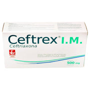 Ceftrex Im Frasco 500Mg Con 1 Ampulas (Ceftriaxona) - WeCare Pharma