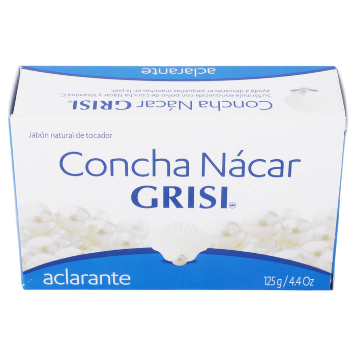 Jabon Concha Nacar Grisi 125G - WeCare Pharma