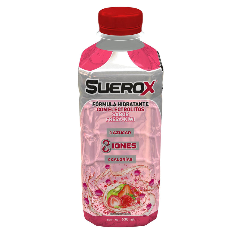 Suerox 8Iones Frasco 630Ml Fresa-Kiwi (Electrolitos Orales) - WeCare Pharma