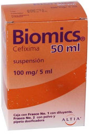Biomics Suspensión 100Mg/5Ml 50Ml (Cefixima) - WeCare Pharma