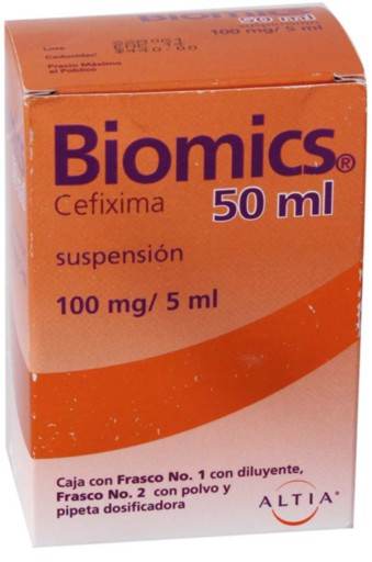 Biomics Suspensión 100Mg/5Ml 50Ml (Cefixima) - WeCare Pharma