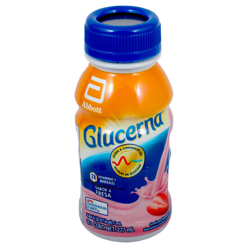 Glucerna Frasco 237Ml Fresa (Suplemento Alimenticio) - WeCare Pharma